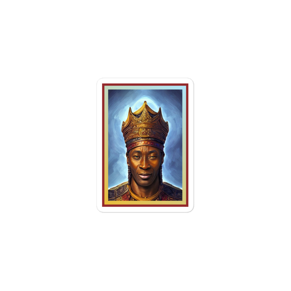 "Pelé o Rei" Unofficial Fan Art Sticker Soccer Fútbol Brasil Brazil