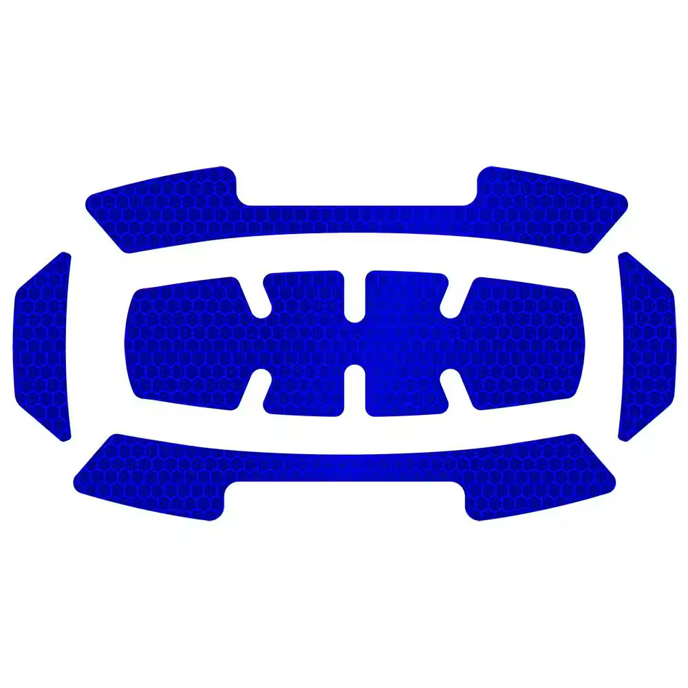 Milwaukee Reflective Sticker Set 5 Pack BOLT Hard Hat Safety Helmet Blue