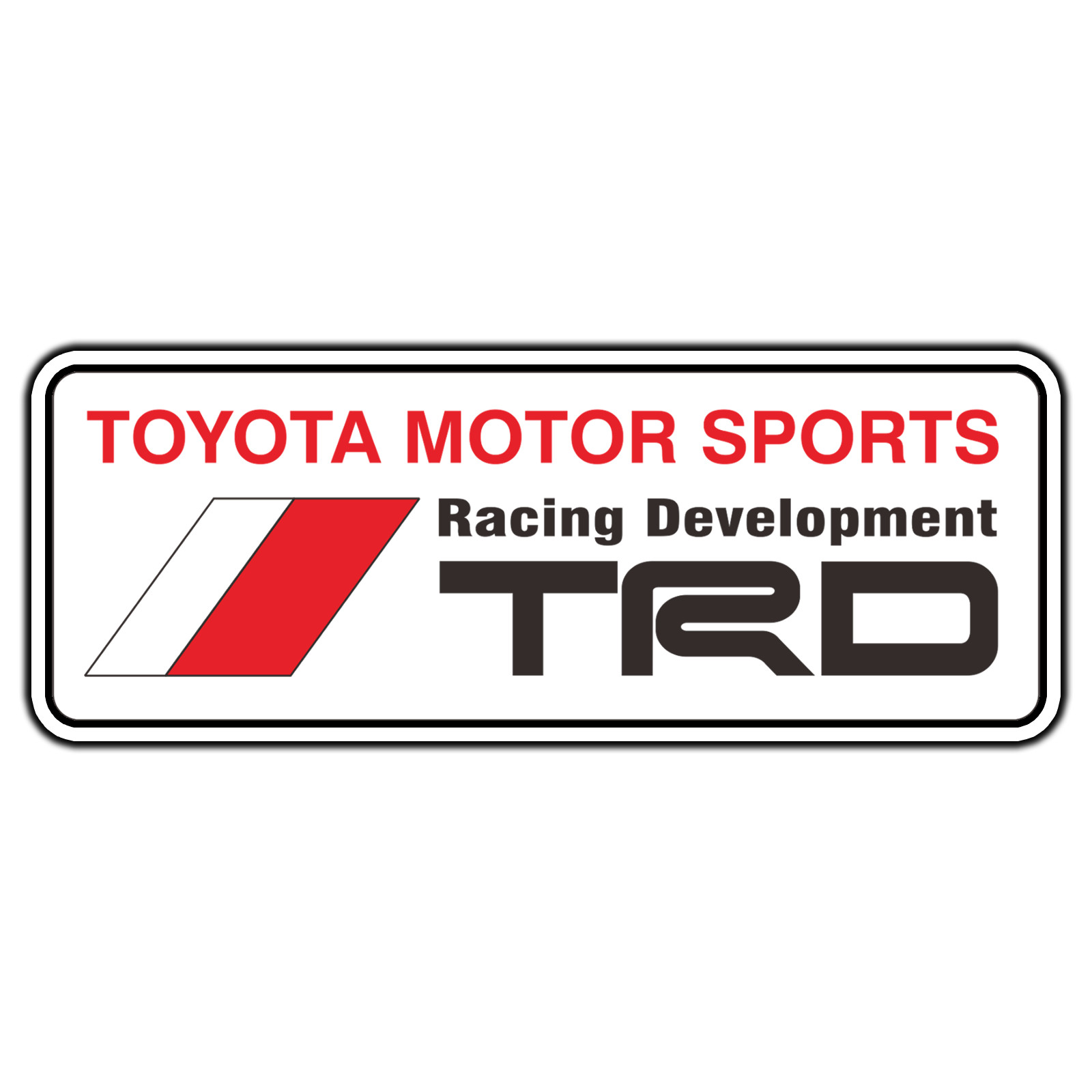 TRD Toyota Racing Logo #3 Sticker Waterproof Vinyl Decal Die-Cut Car