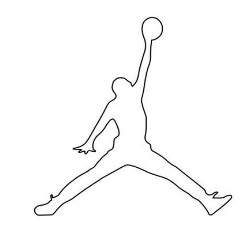 Air Jordan Basketball -Decal Logo Sticker