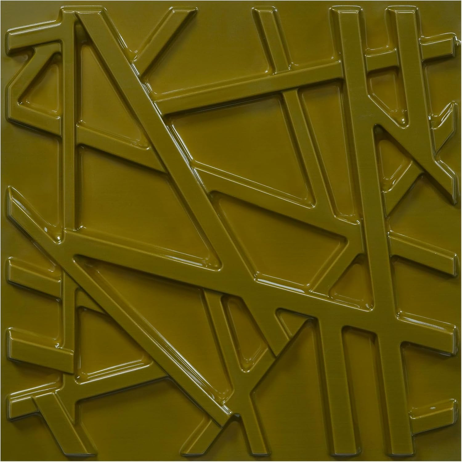 33 Pack 3D Wall Panels for Interior Wall Decor, 11.8"X11.8" Black Accent Textu