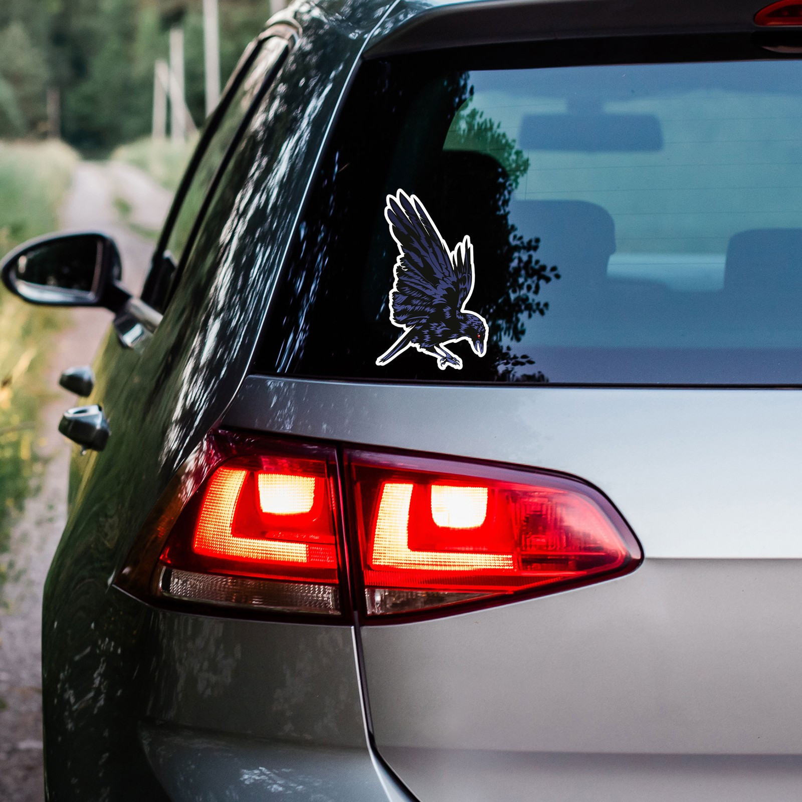 Crow Raven – Vinyl Decal Sticker – Car Window Laptop – ebn7663