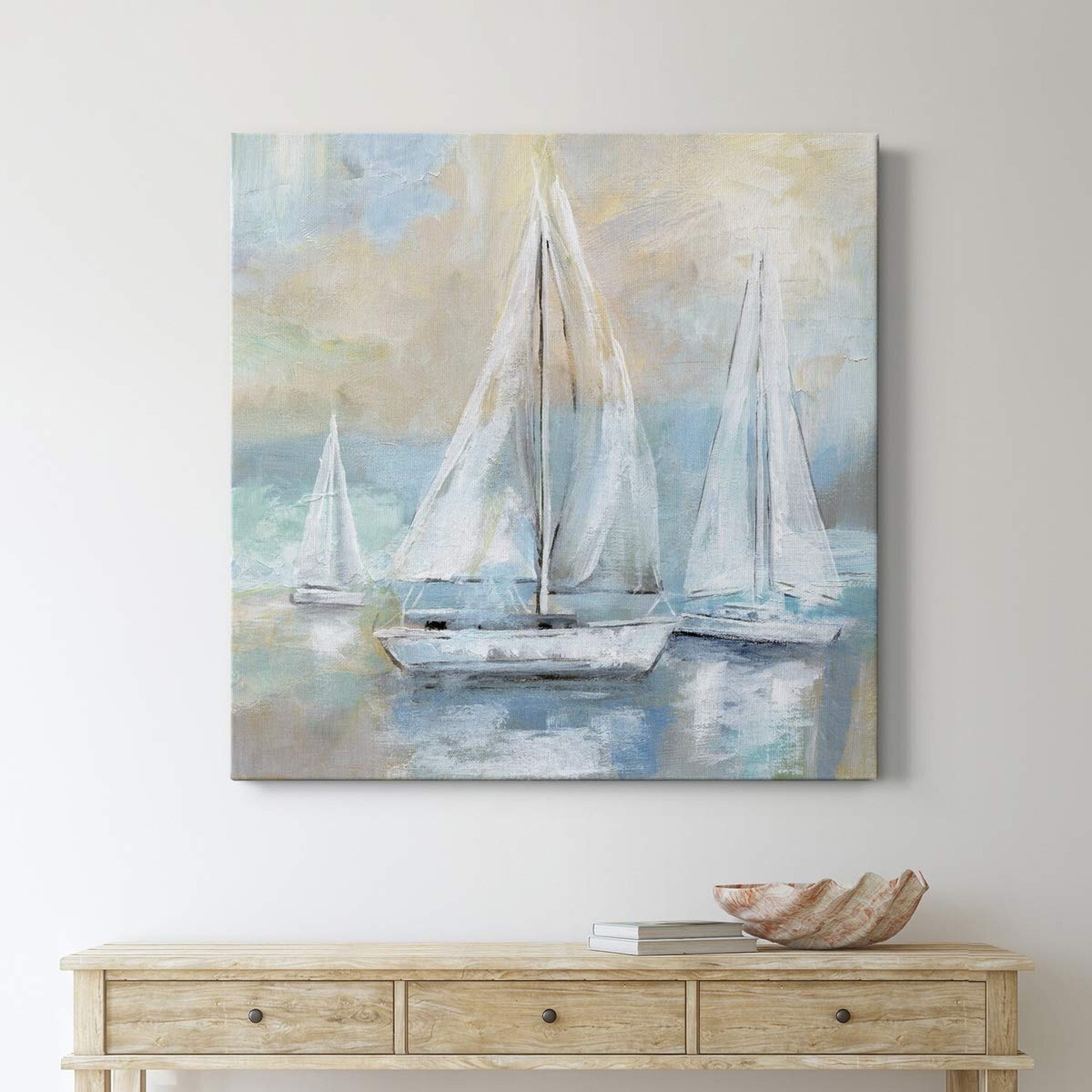 Renditions Gallery Sail Away Wall Art, Premium Gallery Wrapped Canvas Decor, …