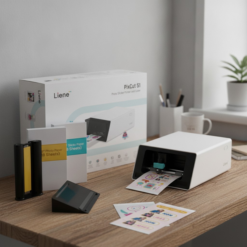 PixCut S1 Thermal Dye-Sublimation Sticker Printer – Creative Freedom Awaits