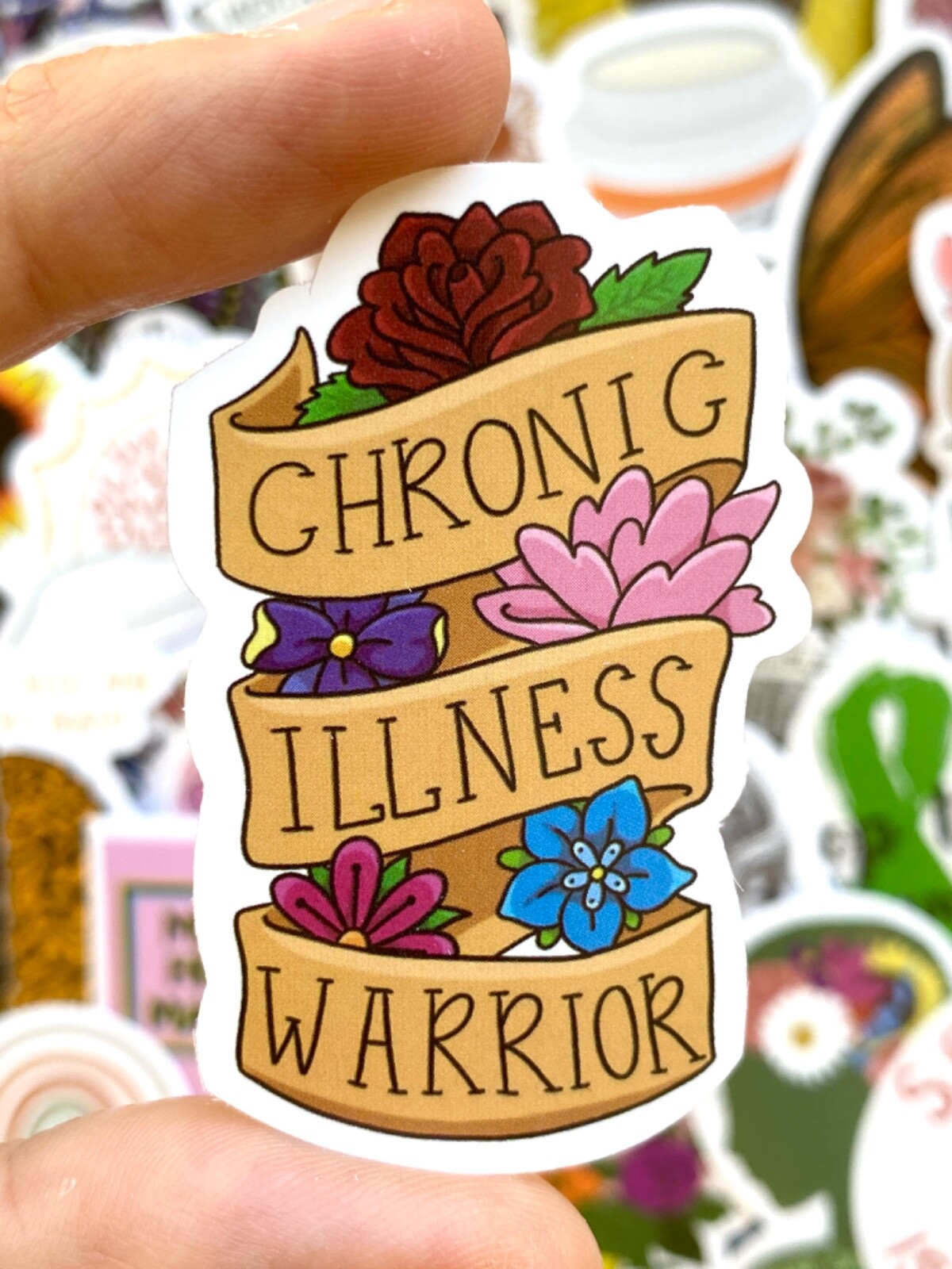 5-50 pcs Mental Health Stickers, Inspirational Motivational Vinyl Laptop Decals