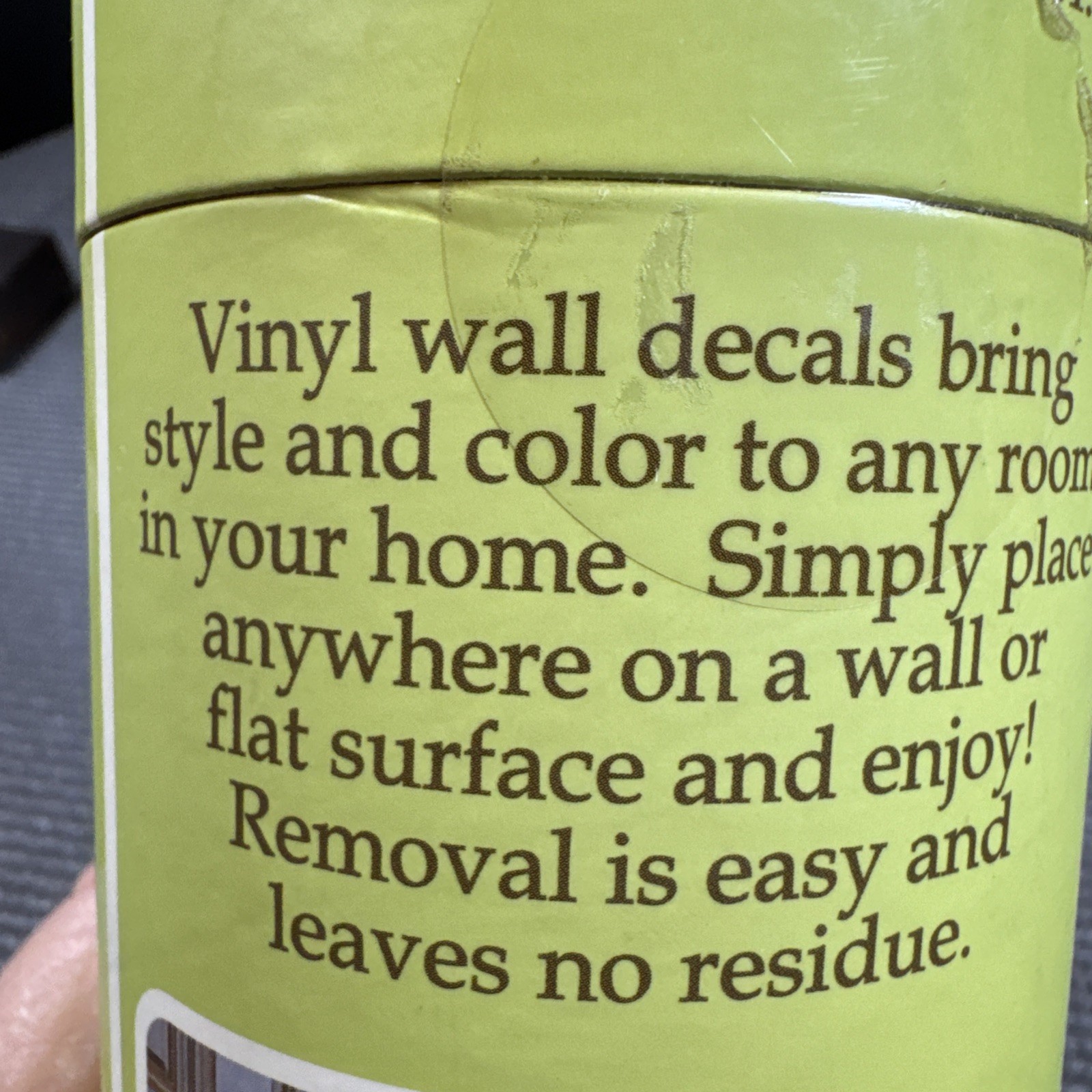 Wall Lettering Designer Vinyl “Everyday Holds A Possibility Of A Miracle” 2-Pk