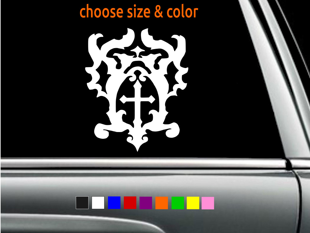 CASTLEVANIA BELMONT CREST anime gaming Vinyl Laptop Car Decal CHOOSE SIZE COLOR