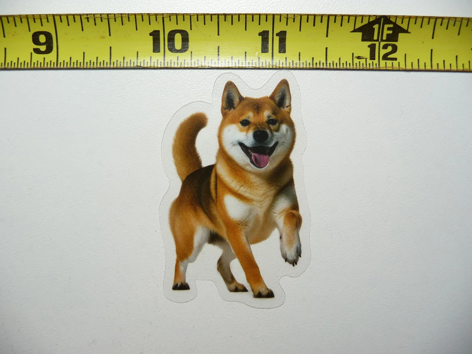 SHIBA INU DOG SMALL STICKER DECAL PET COLORFUL BEST FRIEND FUNNY