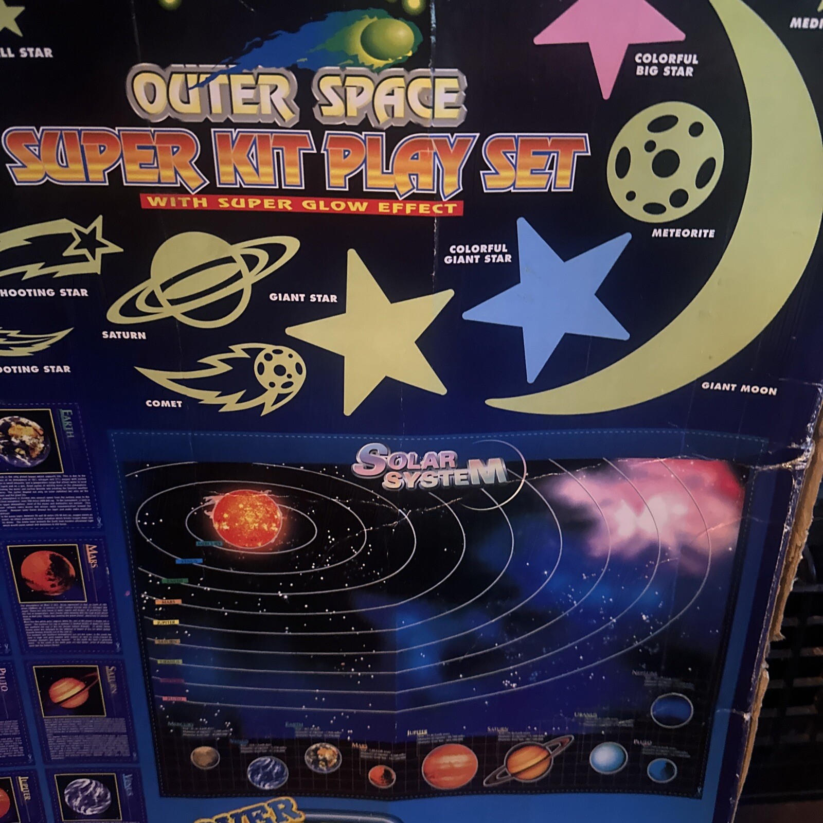 Glow Power Outer Space Super Kit Play Set 250 Pieces