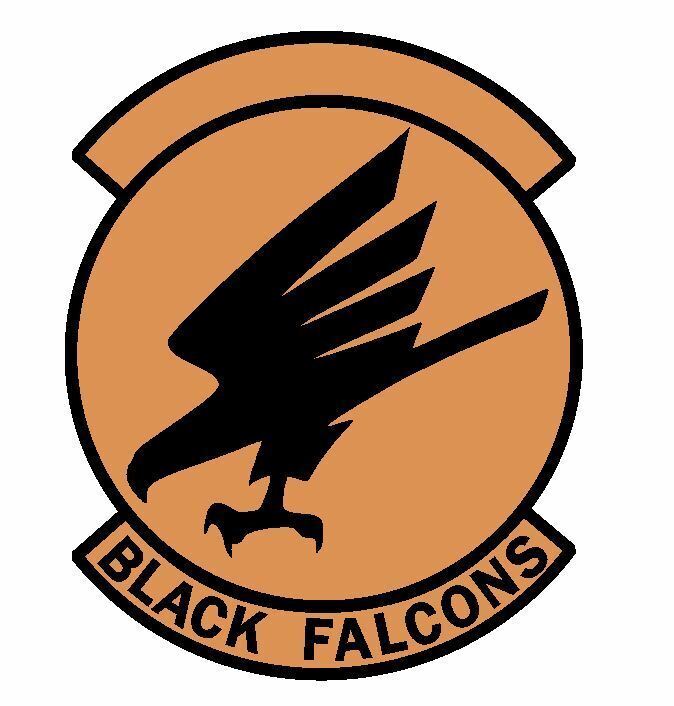 US Air Force 429th Black Falcons Sticker Decal M693