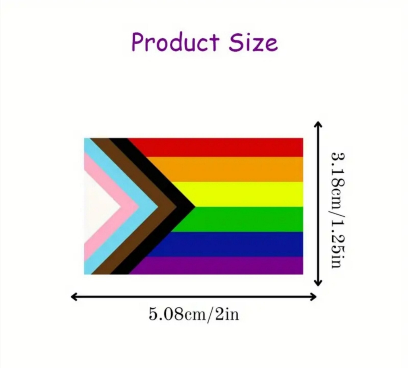 10 PCS Gay Queer LGBTQ+ Rainbow Progress Pride Flag Stickers BRAND NEW