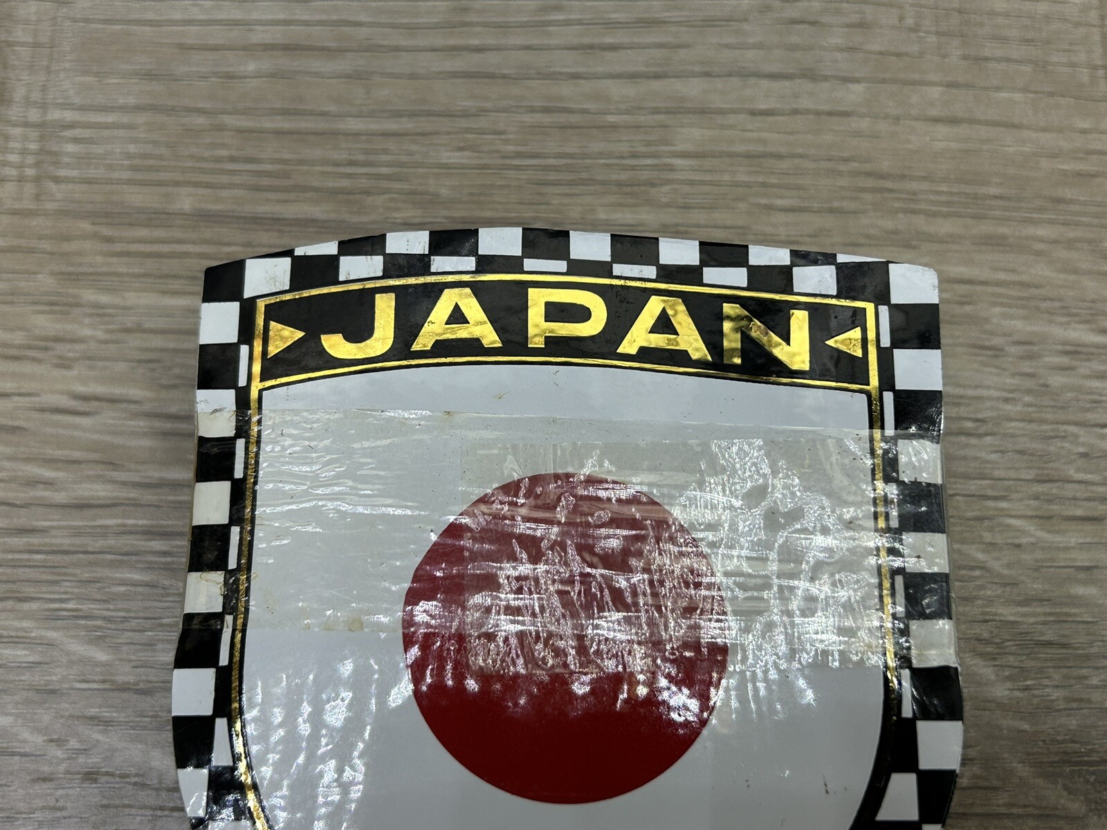 Japan Weatherproof Aluminum Foil Sticker Decals Made In Holland Lot Of 100