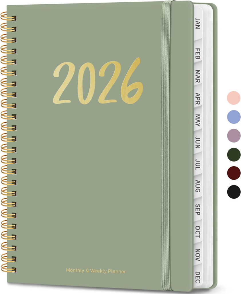 2026 Planner – 2026 Planner Weekly and Monthly, Jan. 2026 – Dec. 2026, Calendar.