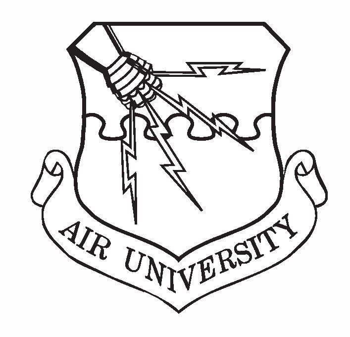 US Air Force Air University Sticker decal M661