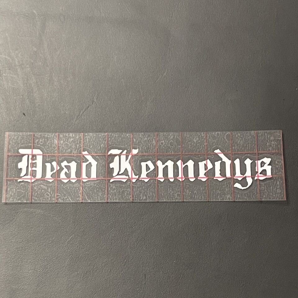 Dead Kennedys Car Decal Vinyl Band Logo Glossy Bumper Sticker Punk Rock Hardcore