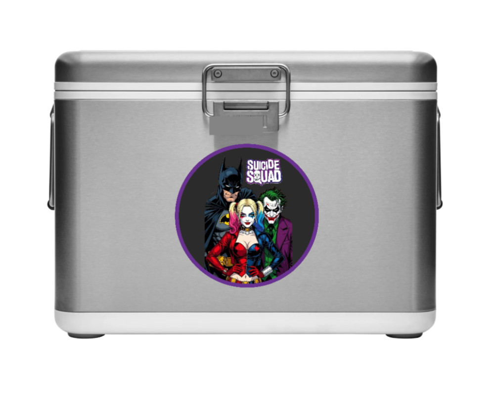 Movie DC (Suicide Squad) 4" Vinyl Decal Handmade Vehicle Cooler Laptop Decor 26