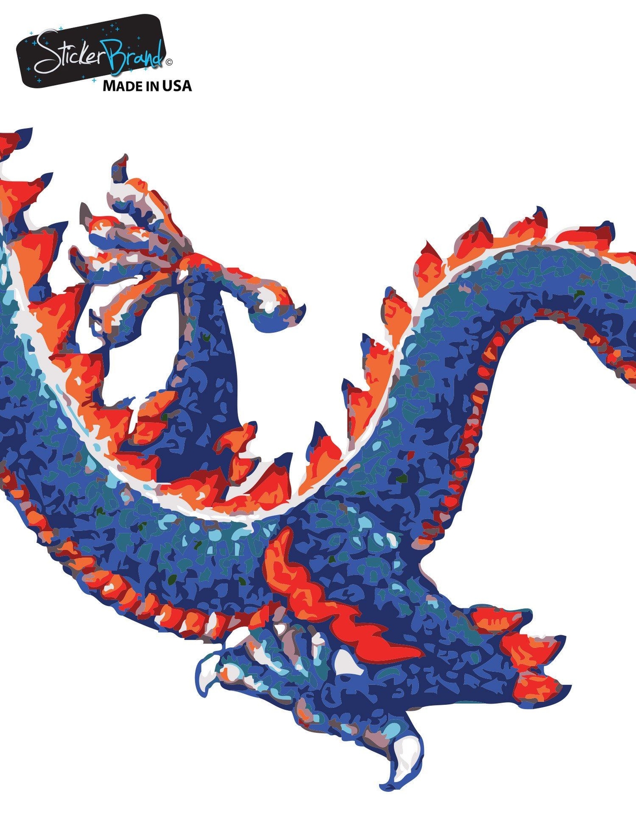 Chinese Dragon Graphic Vinyl Wall Decal Sticker #MMartin147