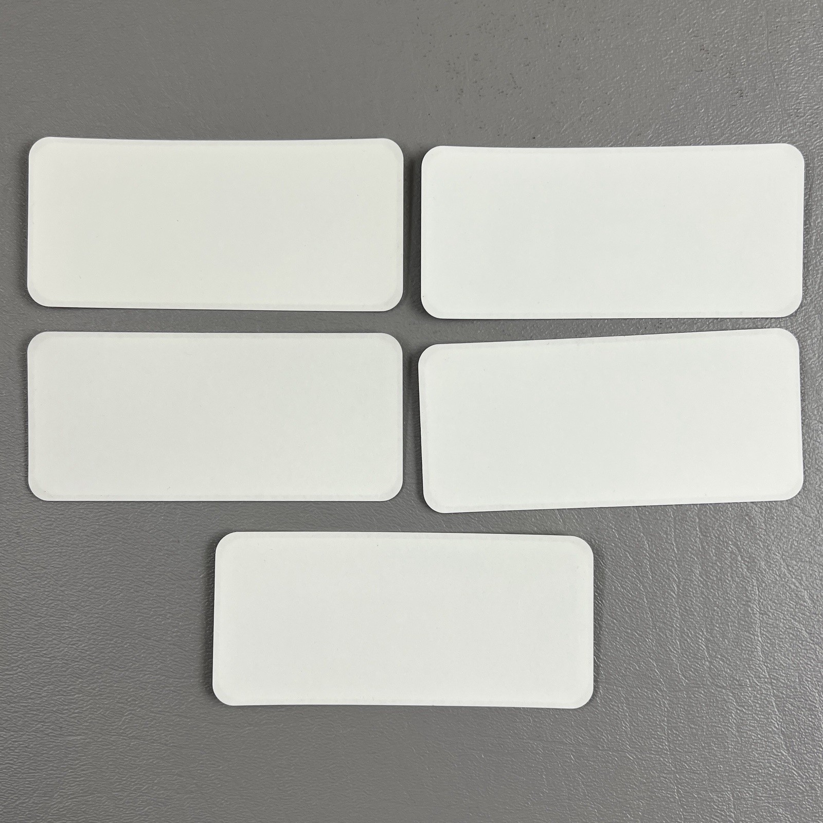 Lot Of 5 New Authentic YETI Logo Sticker Decals Assorted Colors 2×4"