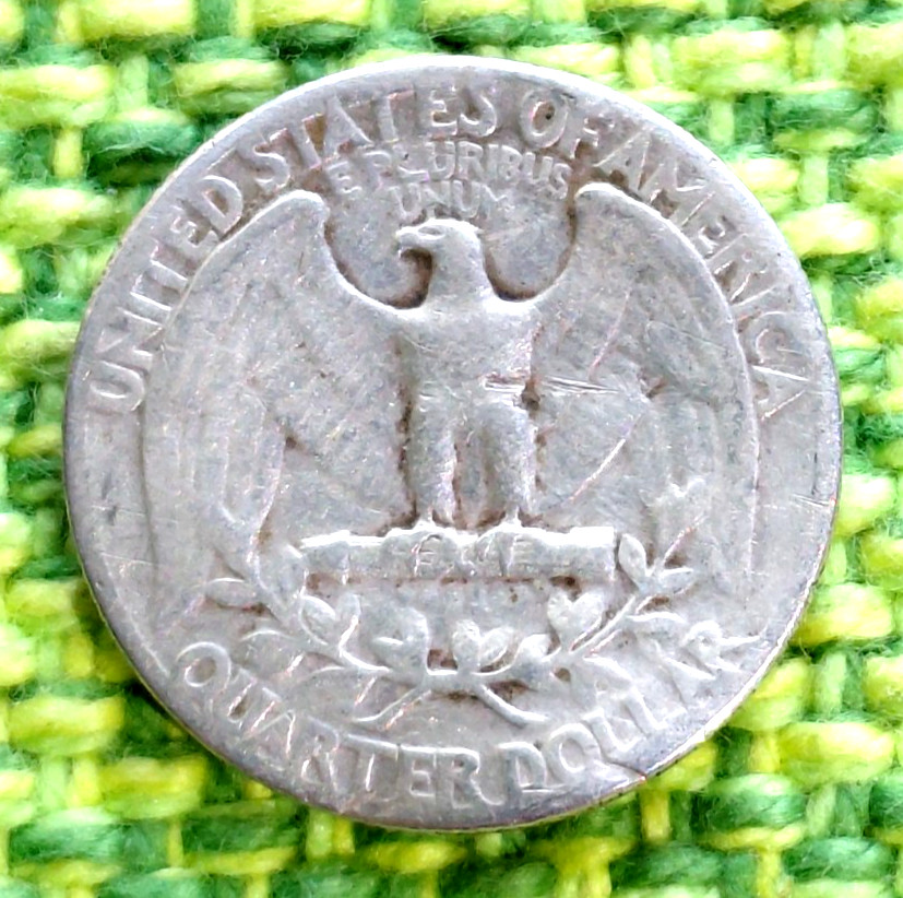 Two Sided Modified U.S. Quarter – Two Tailed – Double Tailed – REAL SILVER