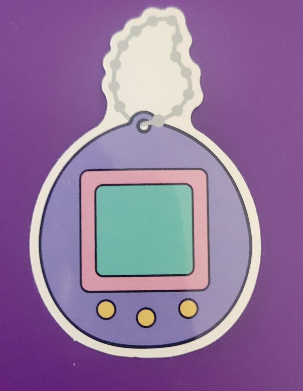Tamagotchi – Sticker – Approx. 1 3/4" Glossy Material