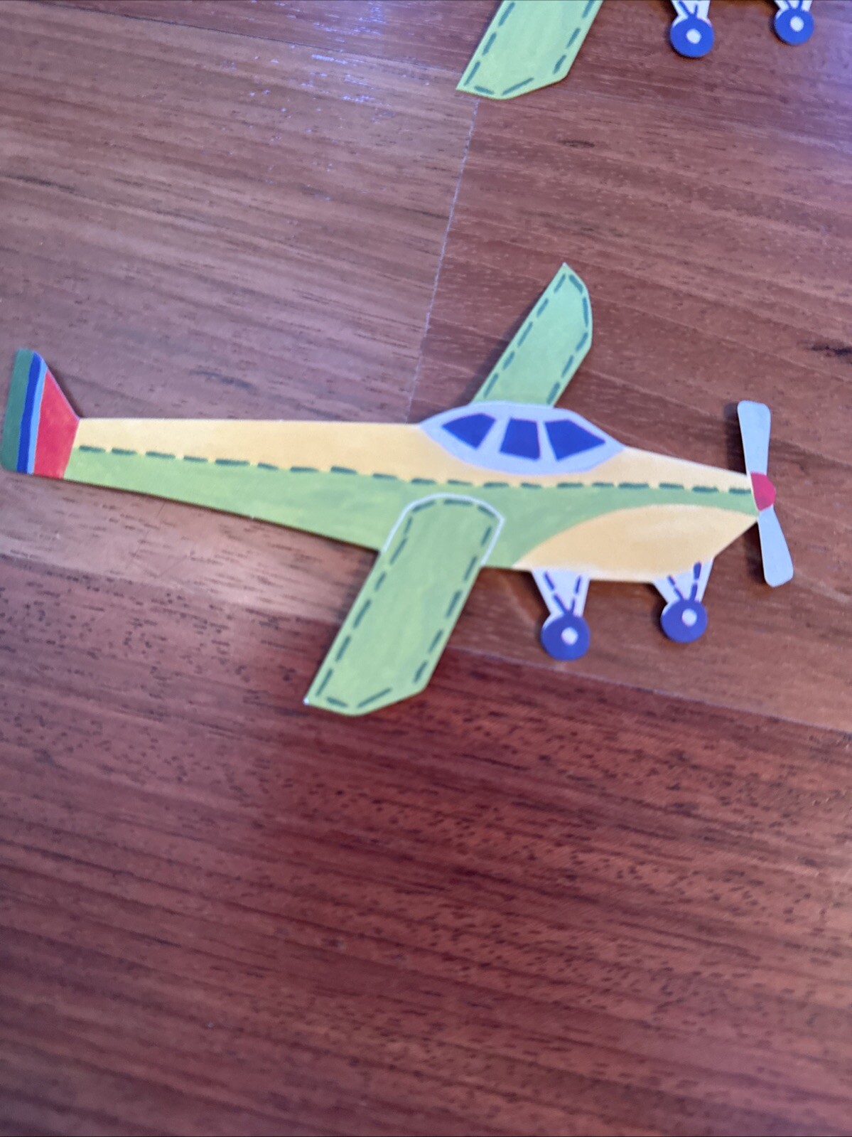 NEW 25 Pottery Barn Kids Vintage Airplane Planes Wallies Wall Cutouts Decals