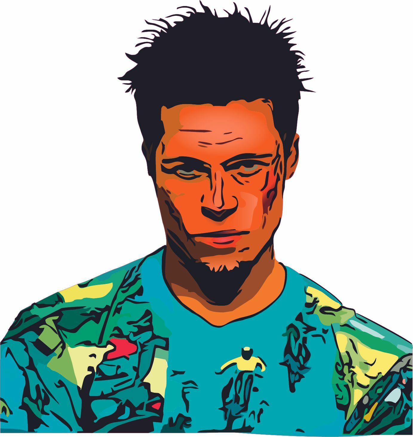 Removable Home Art Decor Sticker Fight Club Movie Quotes Tyler Durden Wall Decal