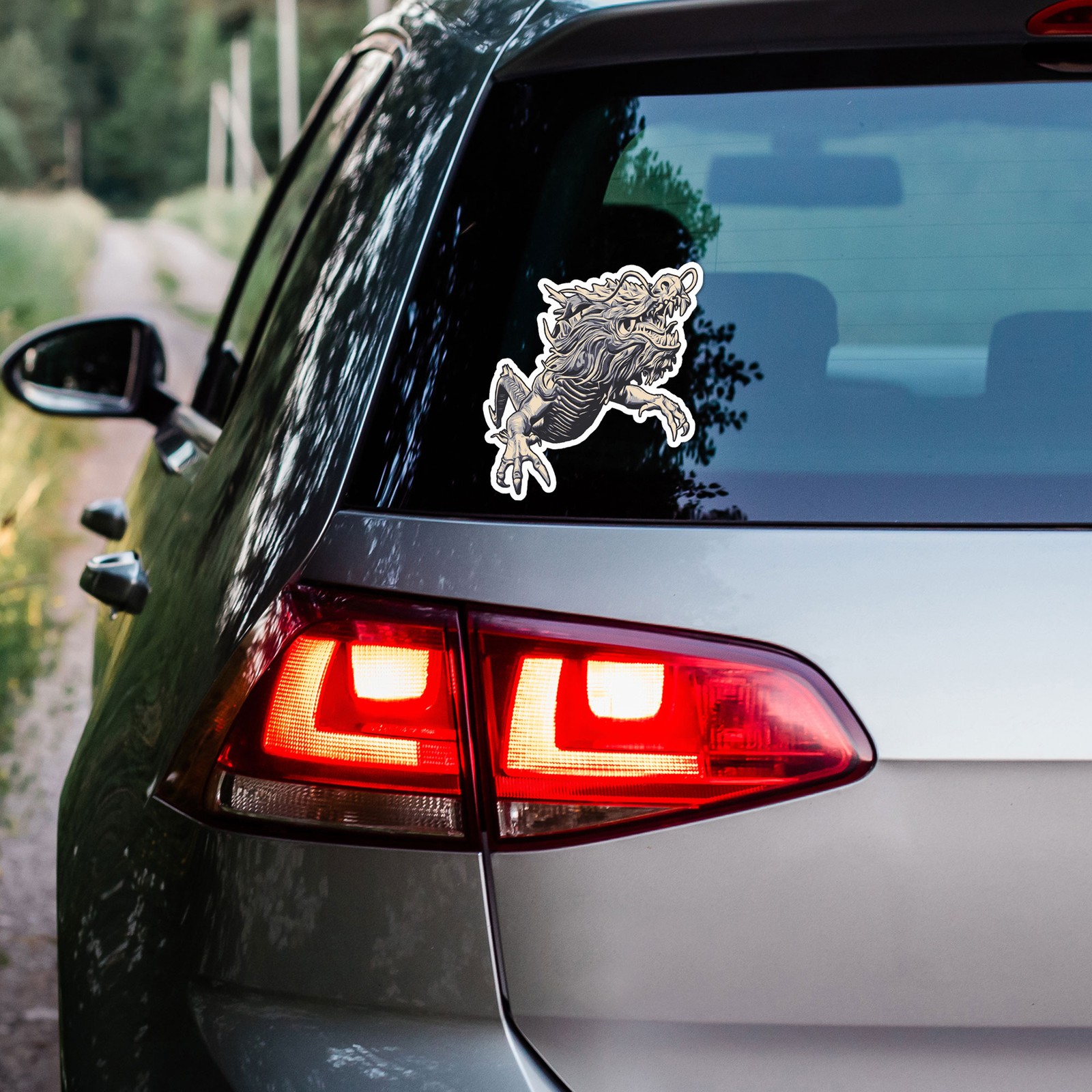 Oriental Dragon – Vinyl Decal Sticker – Car Window Laptop – ebn11493