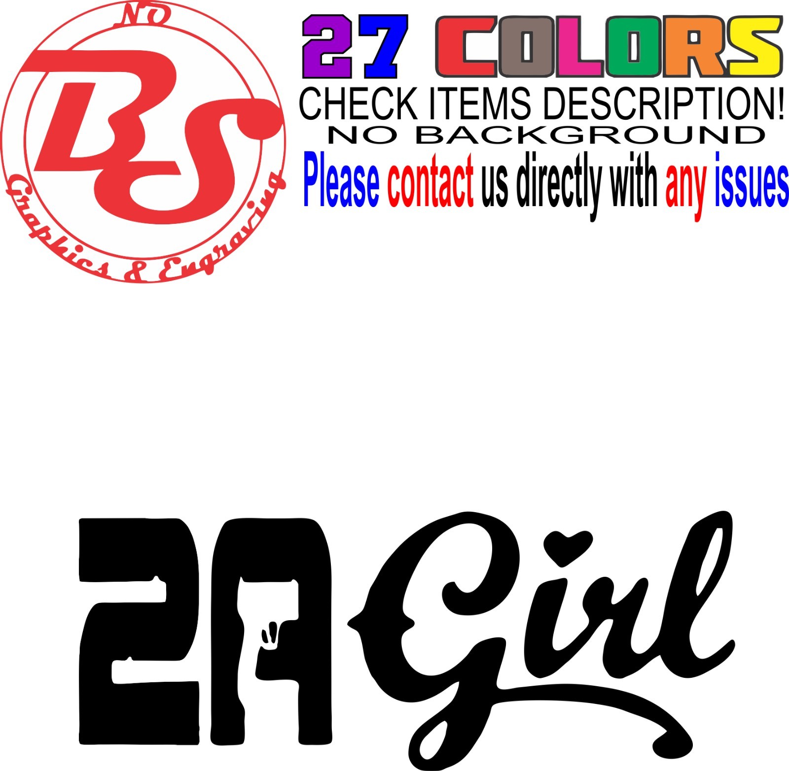 6" 2A Girl Power Vinyl Decal AR15 Pistol Sticker Gun AK47 Mom Female Woman noBS