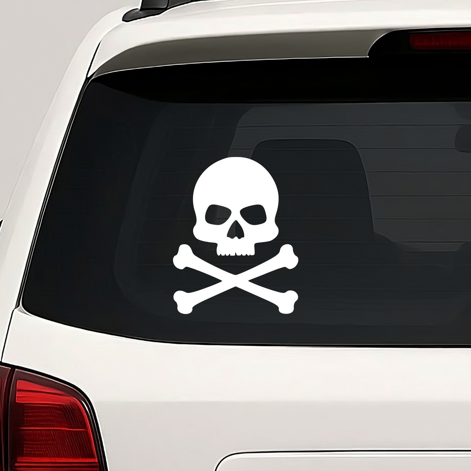 Skull and Crossbones Vinyl Die Cut Decal Sticker – Pirate Jolly Roger Poison