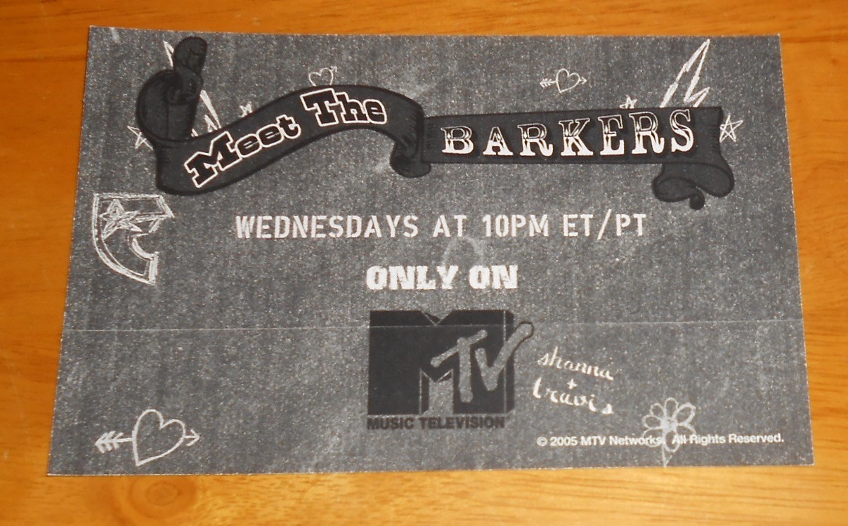 Meet the Bankers Shanna + Travis MTV Sticker Promo (rectangle) 6×4
