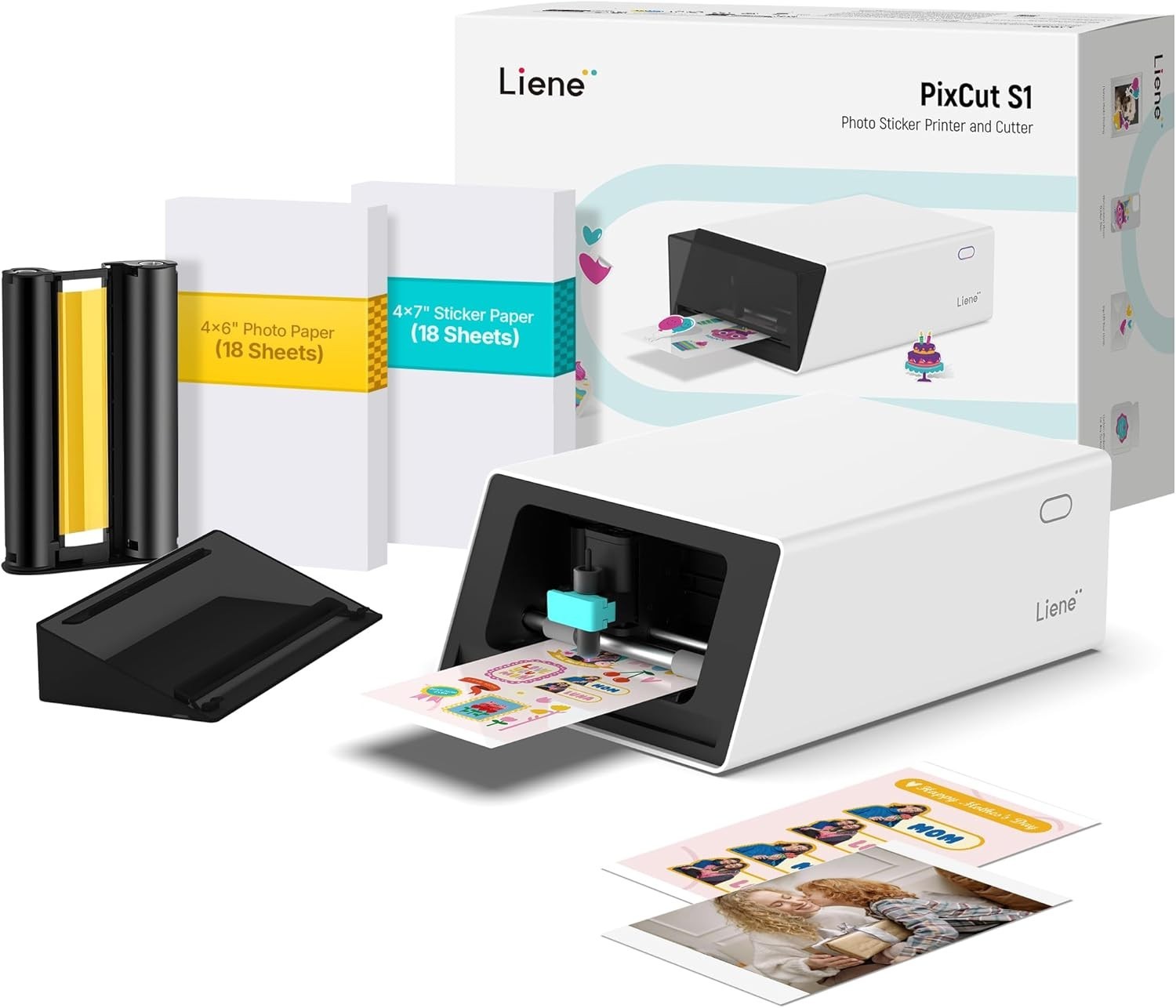 PixCut S1 Thermal Dye-Sublimation Sticker Printer – Creative Freedom Awaits