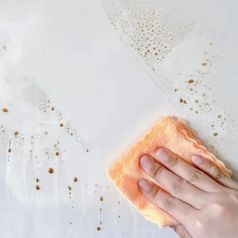 Kitchen Oil Proof Wall Sticker Self Adhesive Clear Wallpaper Heat Resistant