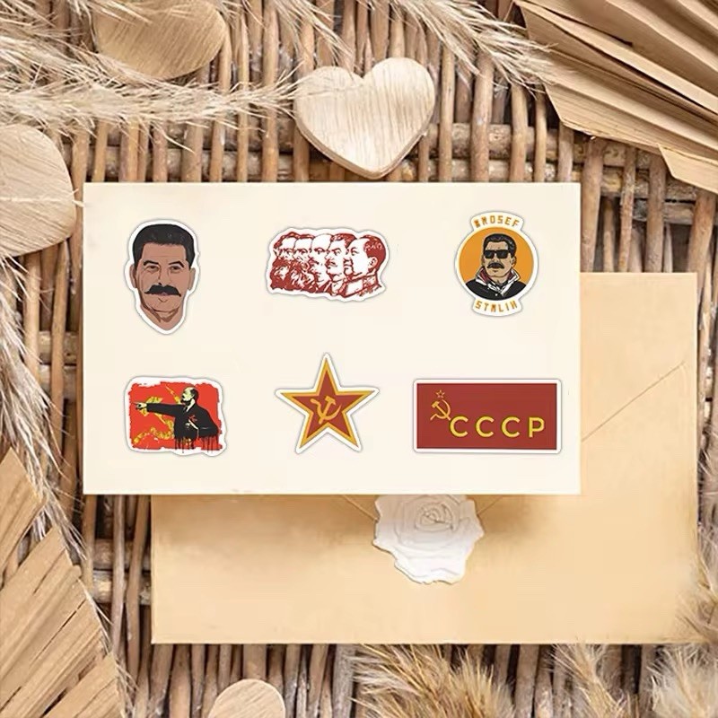 20 Random Soviet Culture Stickers USSR Decals Laptop Hydro Car Free Shipping!
