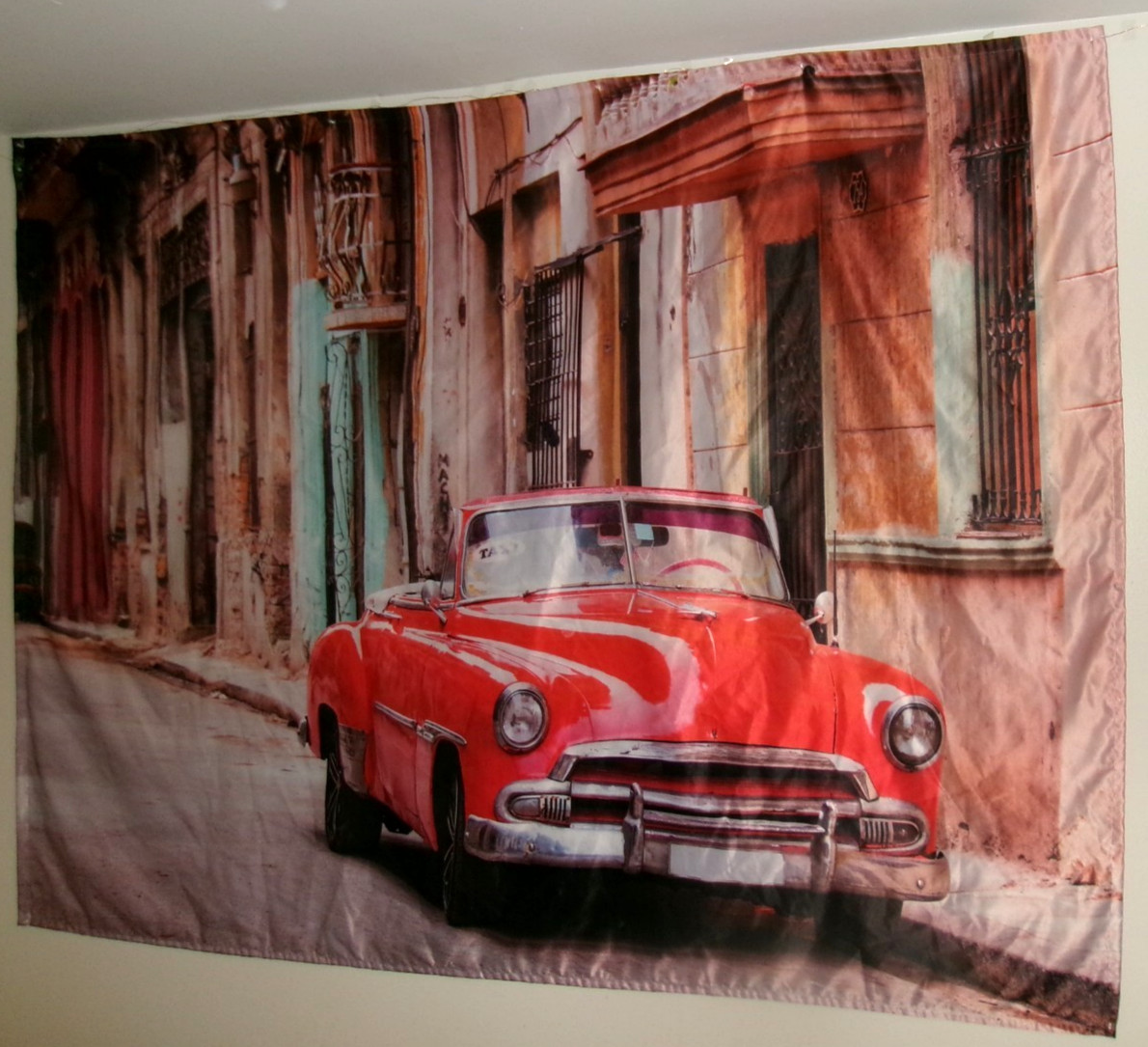 Wall Decor XXXL Classic Car Sz. 78" Horizontal 59" Vertical One Sided