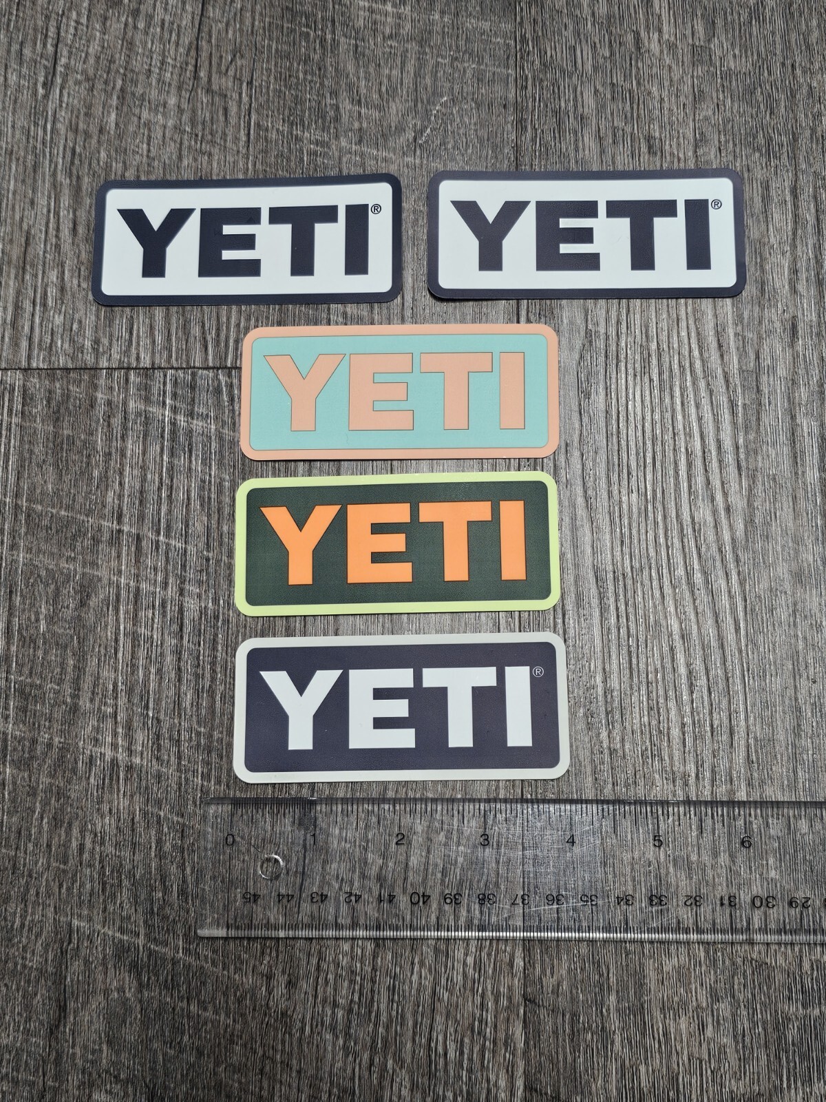 Yeti Decal Stickers Vinyl Sticker (Lot of 5)