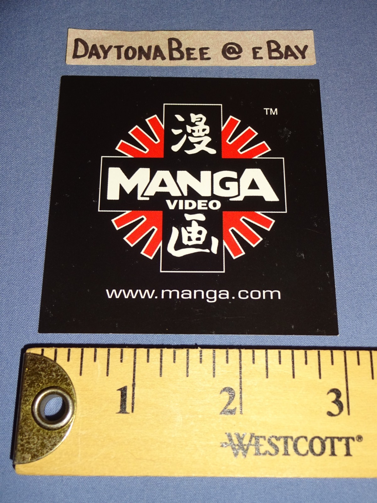 Manga Video Sticker 3" Official Promo Japanese Anime Demon Slayer Your Name Hero