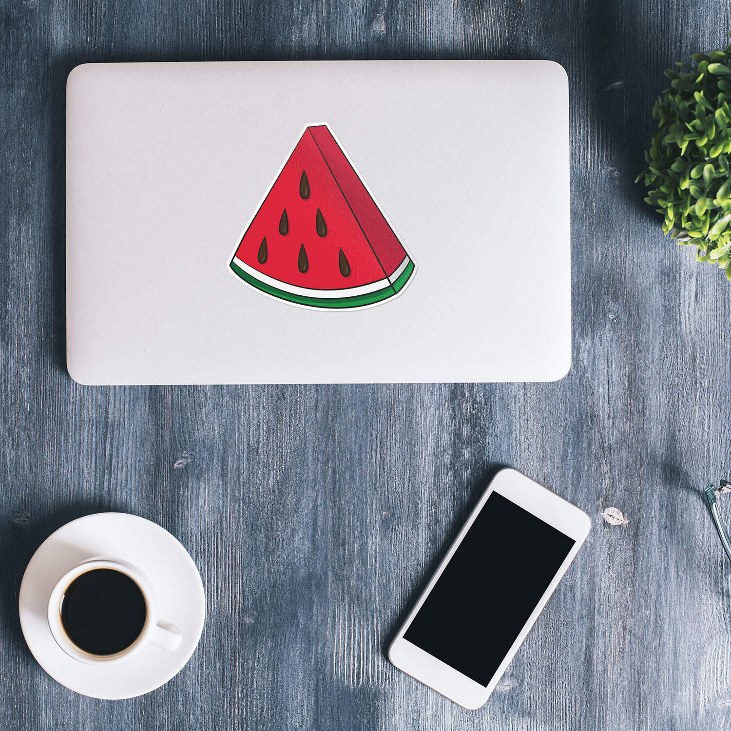 Watermelon Car Bumper Vinyl Sticker Decal