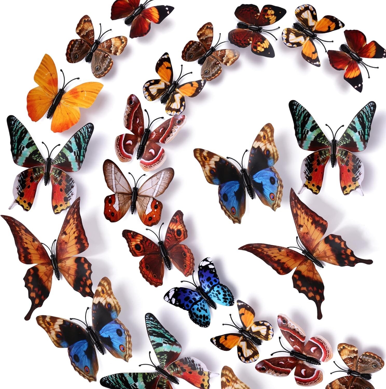 Magnetic & Adhesive 3D Butterfly Art Stickers – Transform Your Space