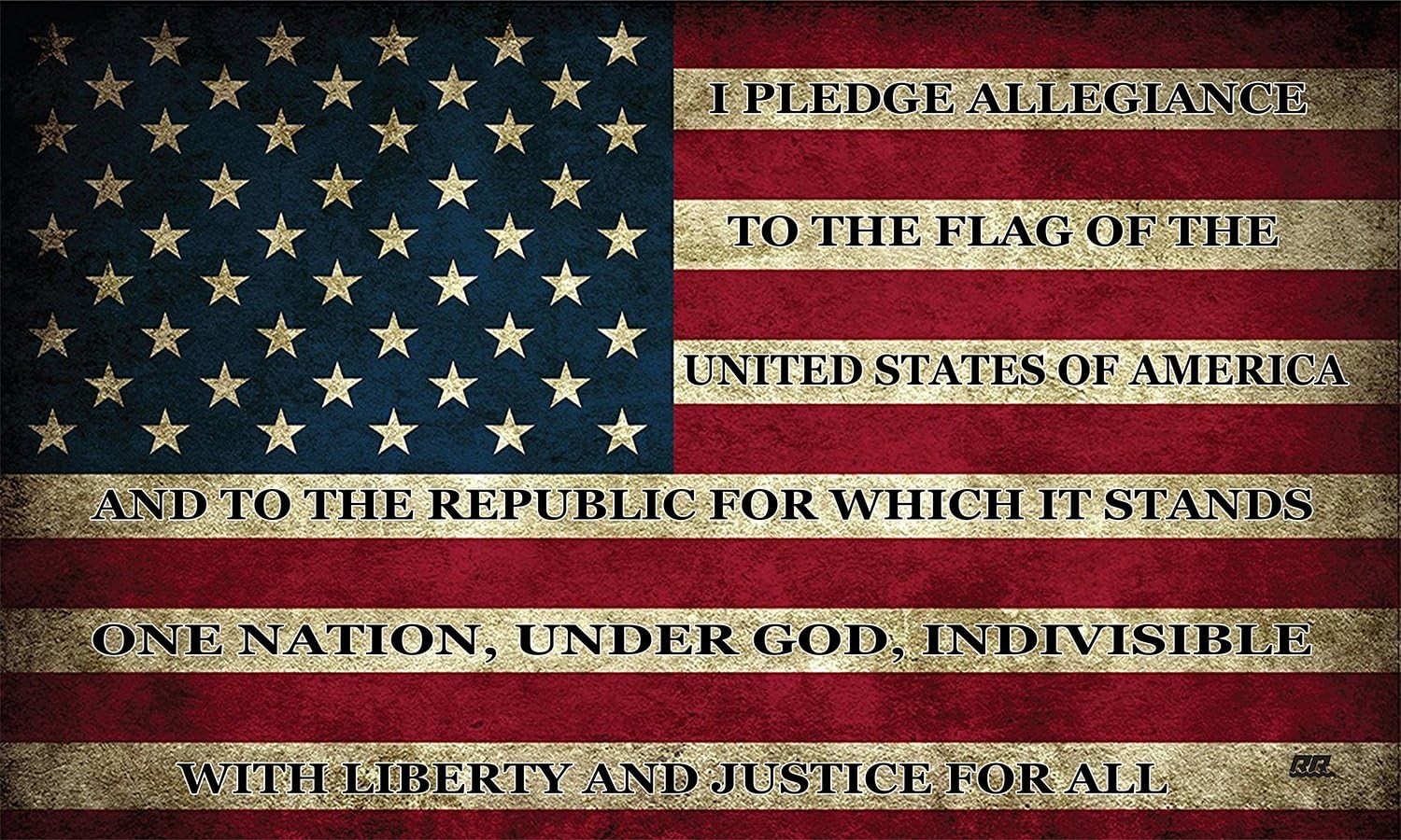 Patriotic Multicolor 3×5 Inch Vinyl Flag Bumper Sticker – Made in the USA