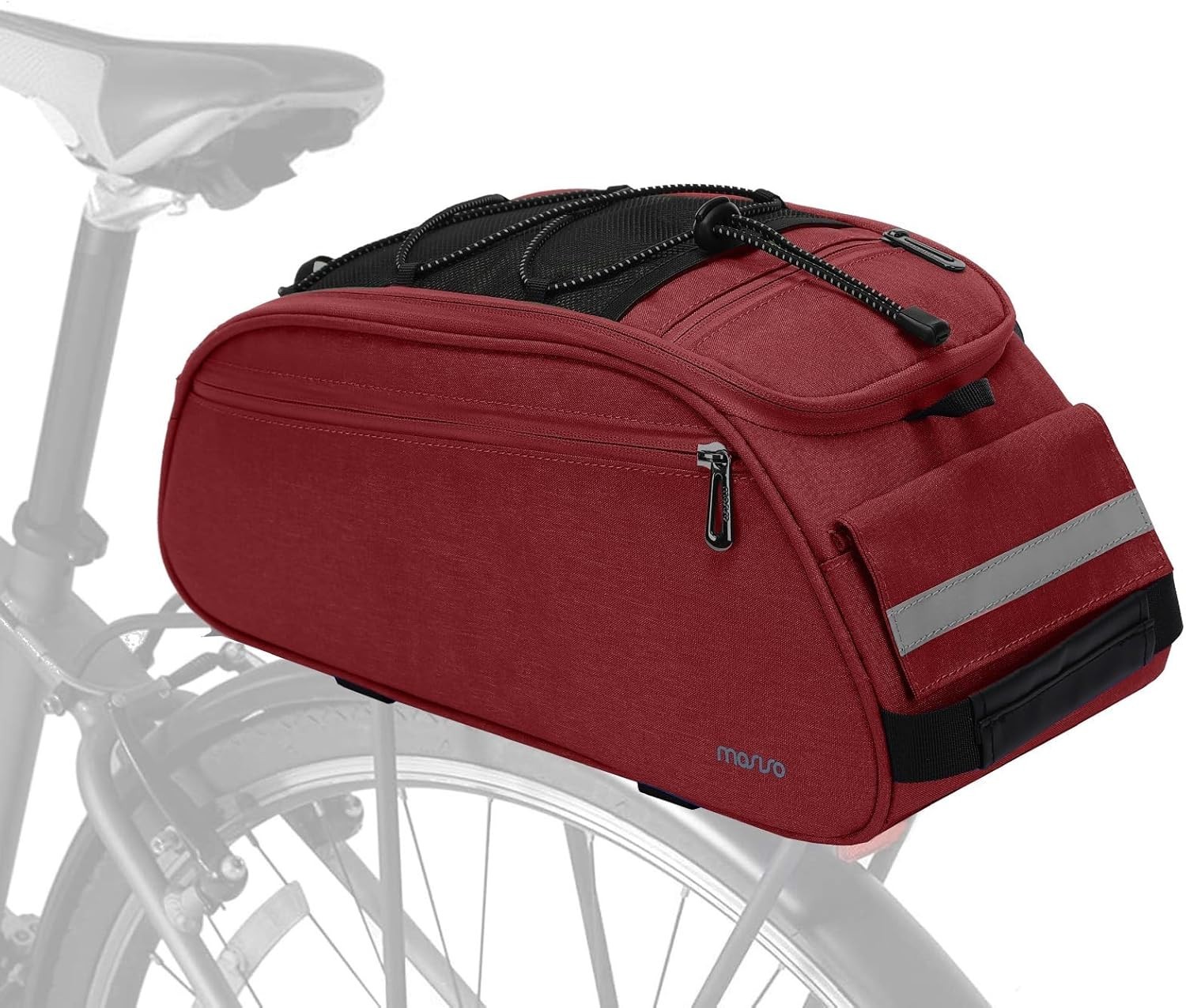 Bike Rack Bag, Waterproof Bicycle Trunk Pannier Rear Seat Pouch Cycling Bike …