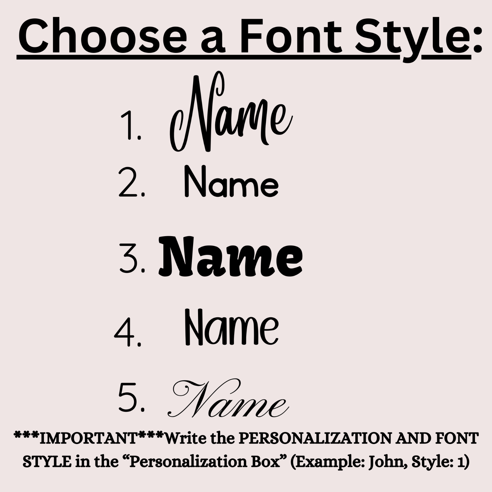 Custom Personalized Vinyl Lettering Name Decal Sticker Car Window Tumbler