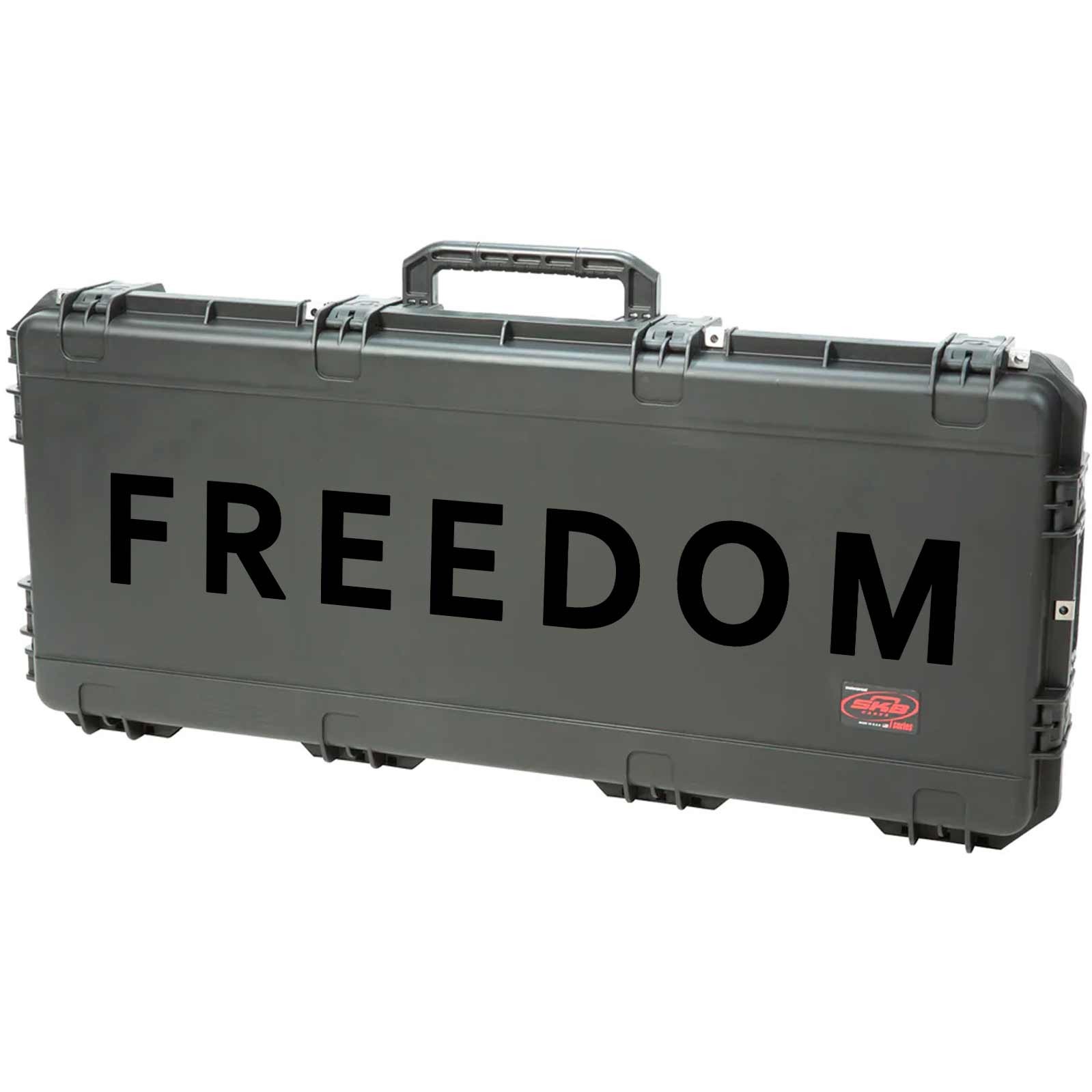 FREEDOM Vinyl Decal Sticker – Weatherproof Die Cut – Inspired Charlie USA Faith