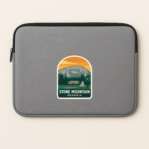 Stone Mountain Georgia Iron On Heat Transfer Vinyl HTV Die-Cut Symbolic Landmark