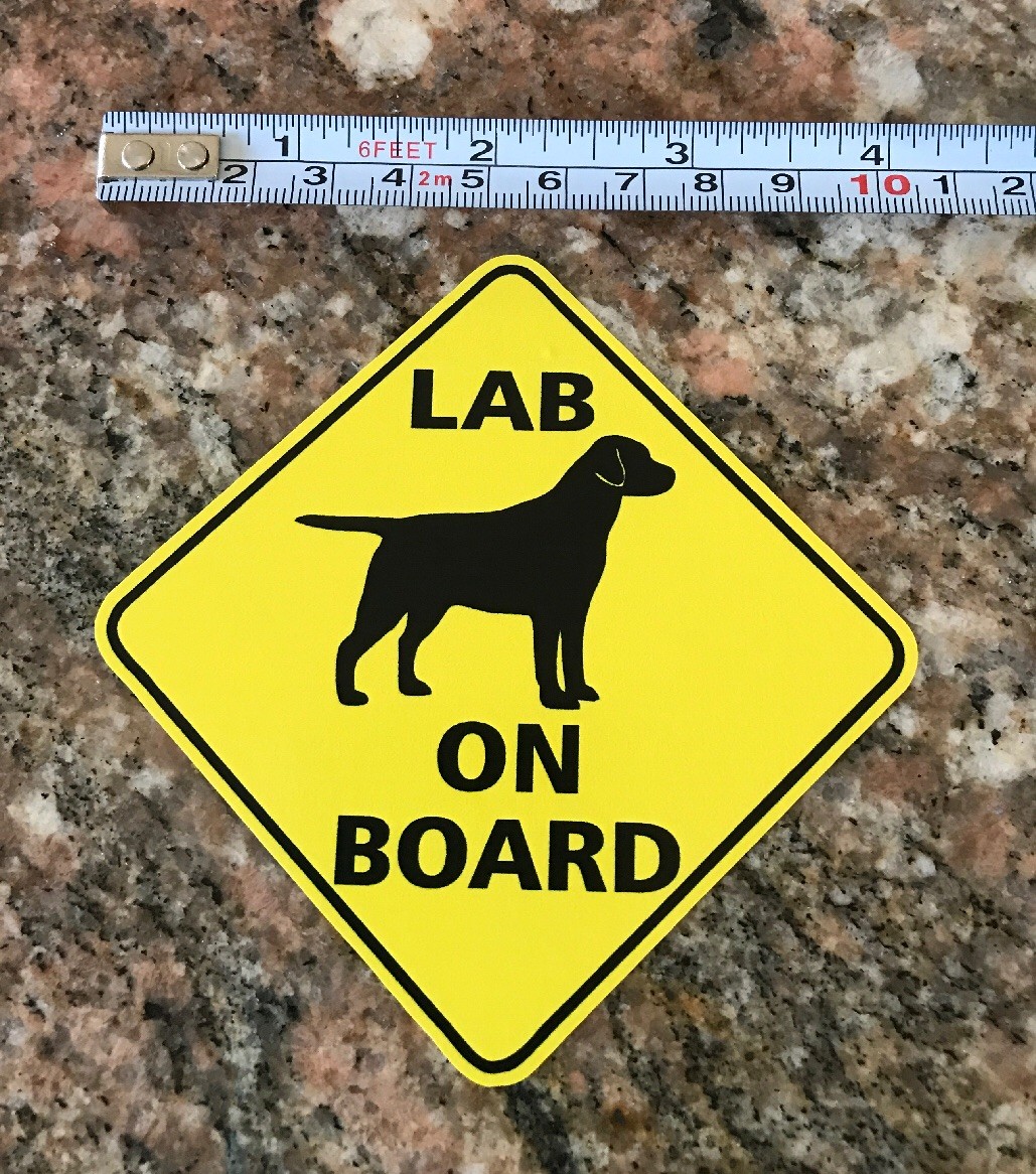 Labrador Sticker – Labrador Retriever Black Lab Dogs Pets Labs