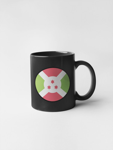 Burundi Flag Circle Sticker Decal