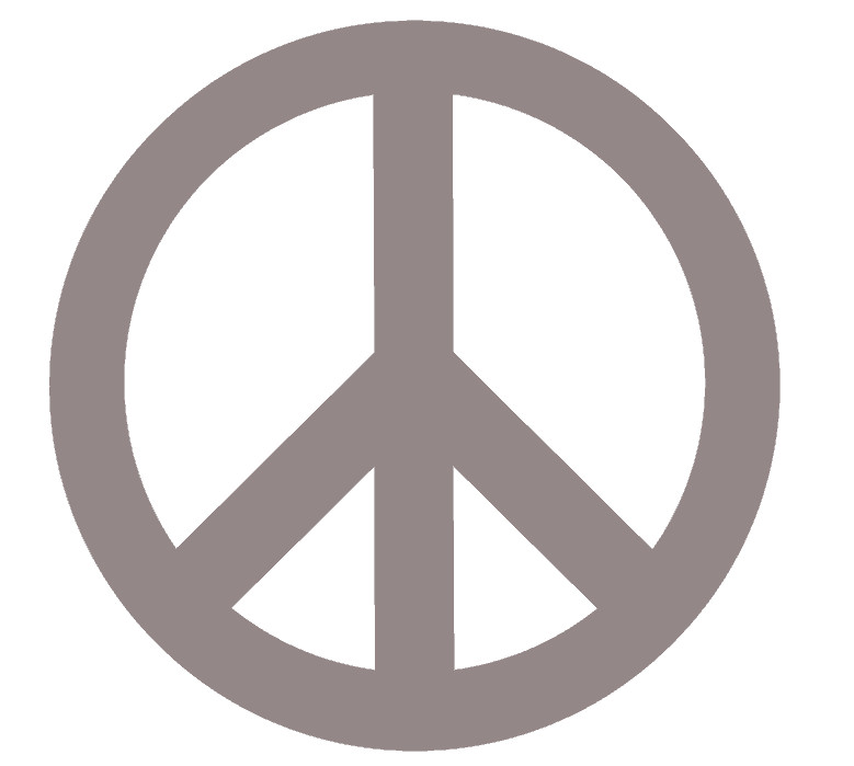 PEACE SYMBOL, PEACE SIGN, Decal Stickers for Cars, Tablets, Laptops, Walls