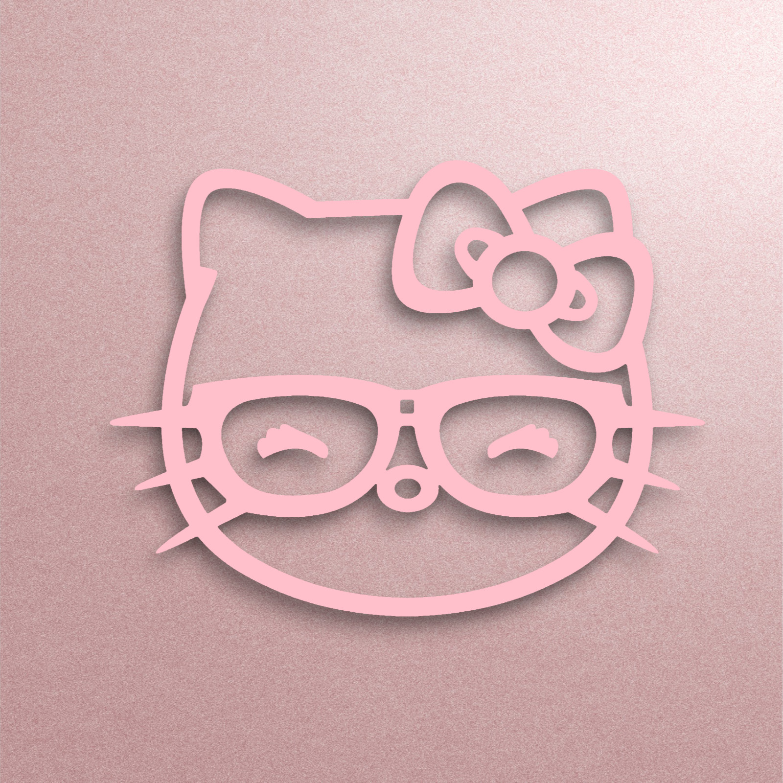 Nerd Kitty 4" x 5" Premium Vinyl Decal Sticker – High Quality Guarantee