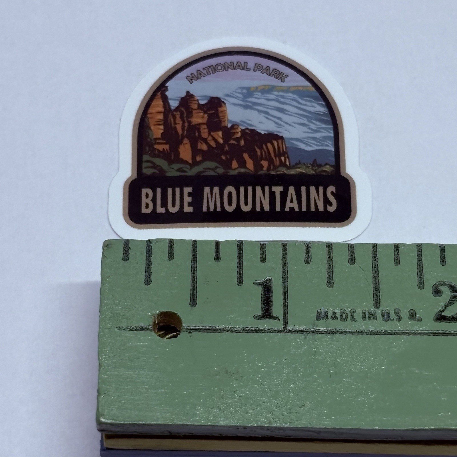 Blue Mountains National Park Sticker Decal Travel Souvenir Art Australia Tc6
