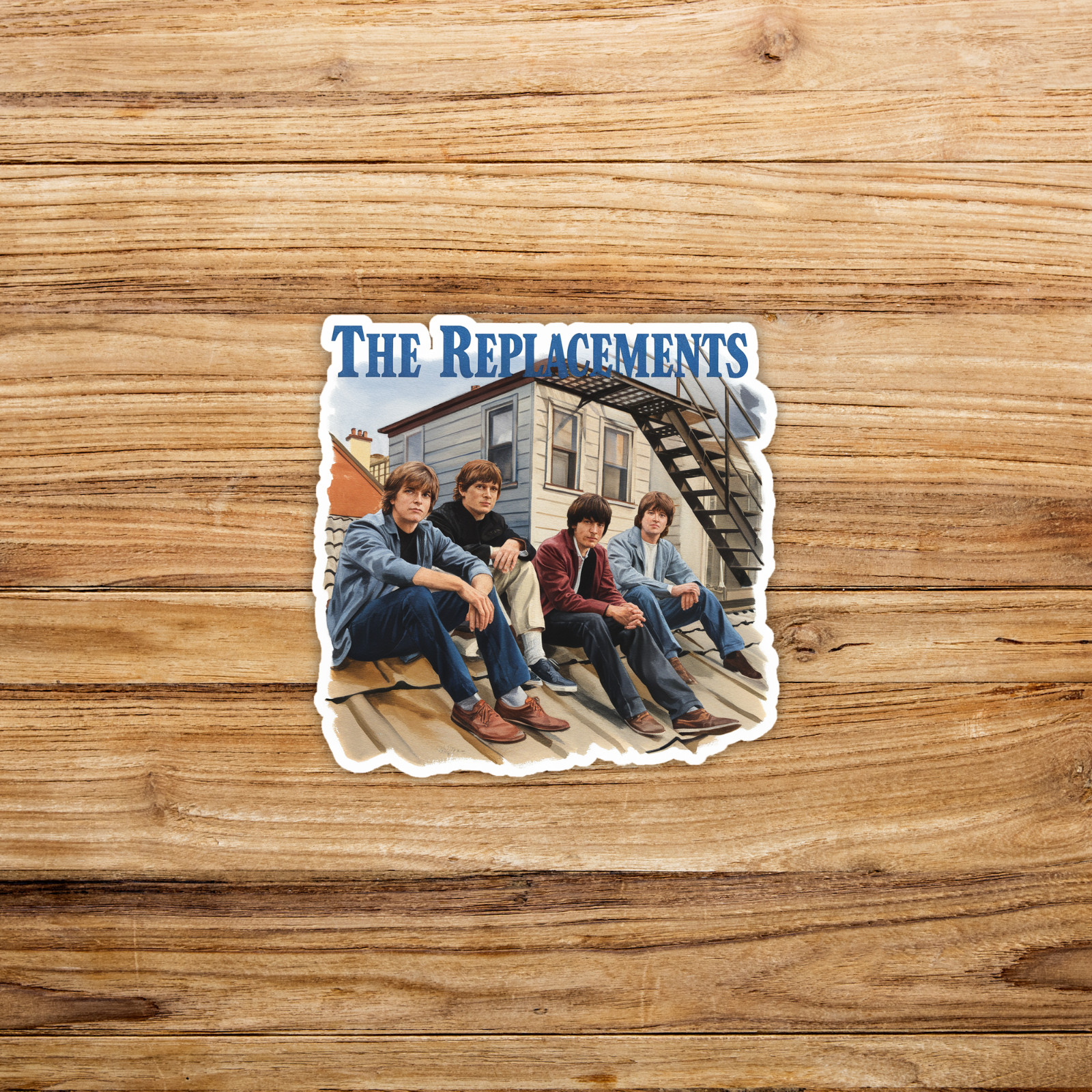 Classic The Replacements Album Art Sticker – 80s Alternative Rock Band #697