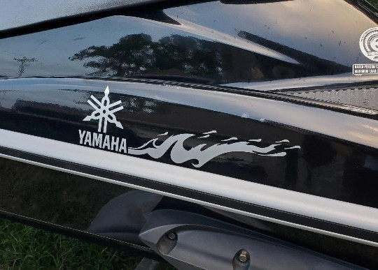 Splash Sides Ocean Waves Set of 2 (L and R) Vinyl Decals